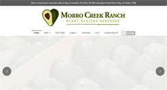 Desktop Screenshot of morrocreekranch.com